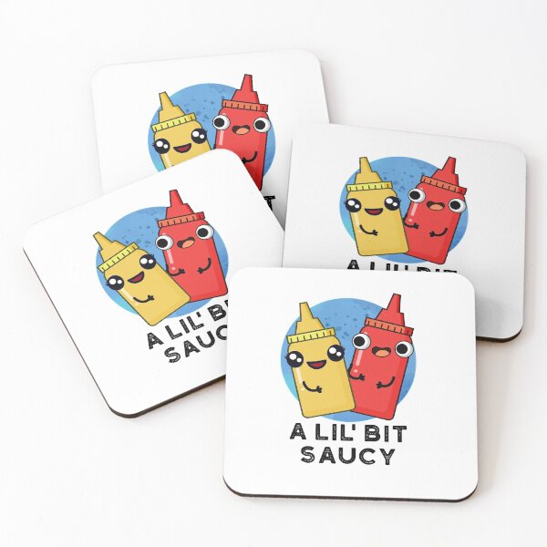 Item preview, A Lil Bit Saucy Funny Sauce Puns  designed and sold by punnybone.