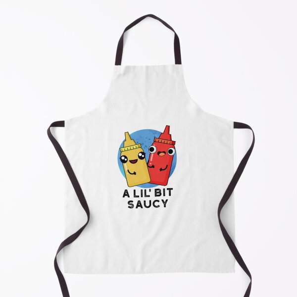 Item preview, A Lil Bit Saucy Funny Sauce Puns designed and sold by punnybone.