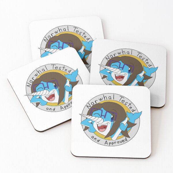 Item preview, Narwhal Tested and Approved designed and sold by YLNArt.
