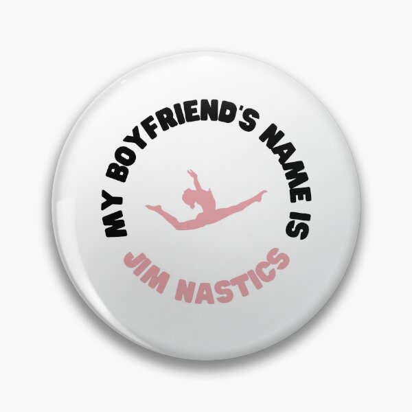 Item preview, My Boyfriend is Gymnastics Backflips Gymnast Acrobat  designed and sold by daguilon.