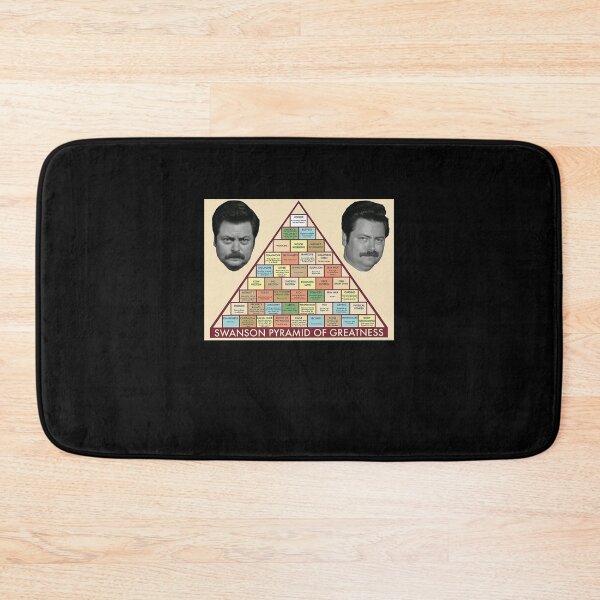 Artikelvorschau, Ron Swanson Pyramide der Größe T-Shirt entworfen und verkauft von KARLMARTINBAYER.