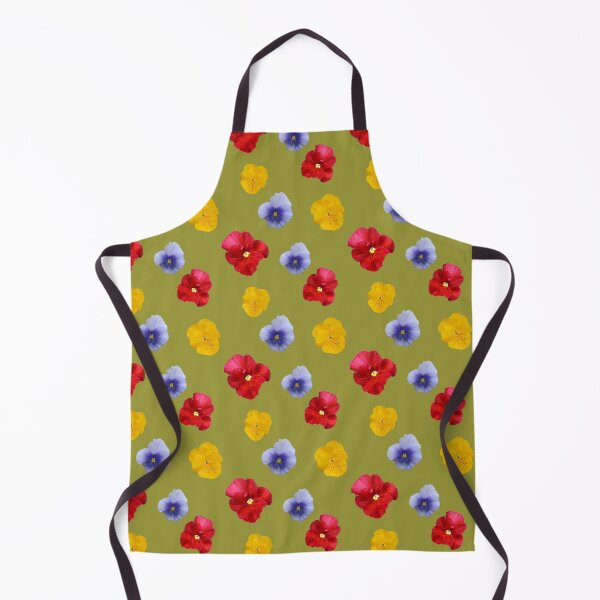 Item preview, Mixed Pansies - Red, Violet and Yellow designed and sold by STHogan2.