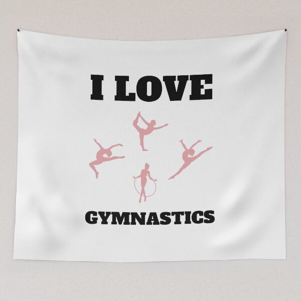 Item preview, I Love Gymnastics Backflips Gymnast Acrobat  designed and sold by daguilon.