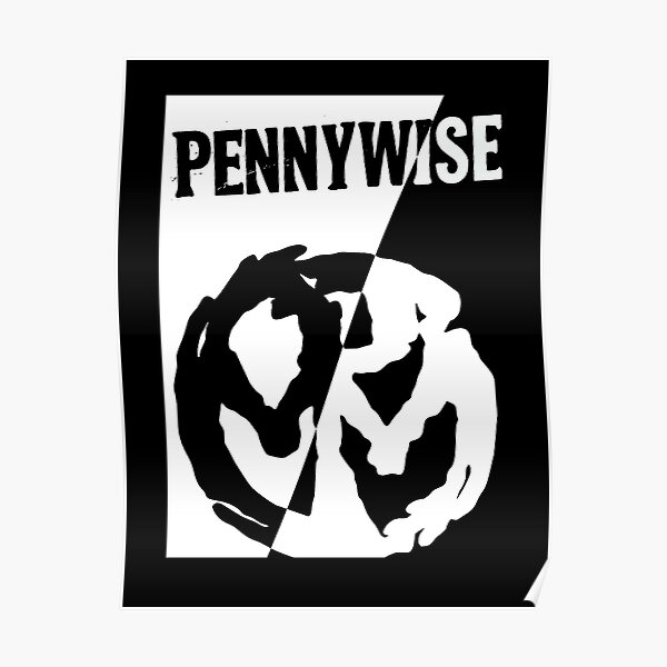 perfekte Kunst pennywise Poster