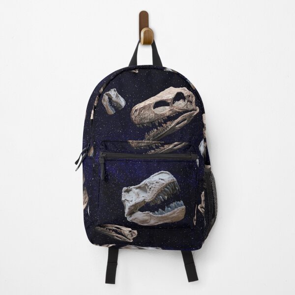 Vista previa del artículo con la obra «FÓSILES DE DINO FLOTANDO EN EL ESPACIO», diseñado y vendido por WokeWords.