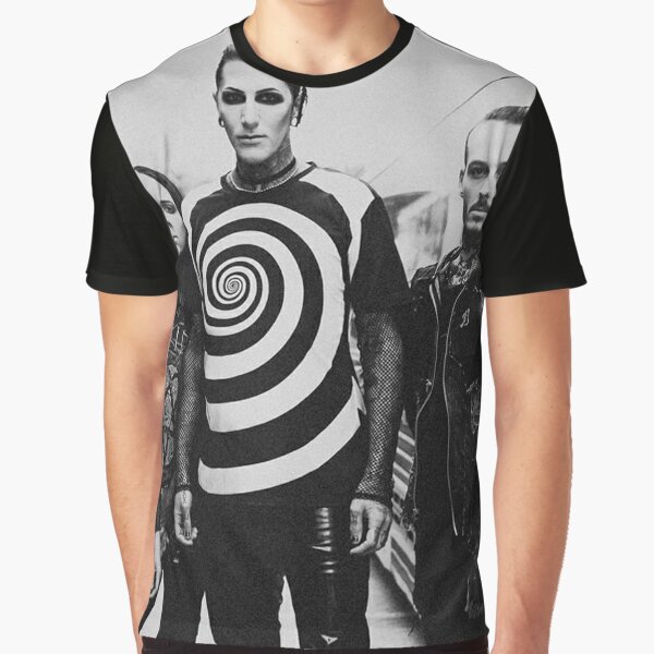 motionless in white spiral shirt