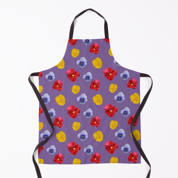 Item preview, Mixed Pansies - Red, Violet and Yellow designed and sold by STHogan2.