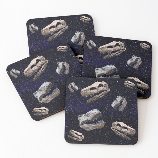 Item preview, DINO FOSSILS FLOATING IN SPACE designed and sold by WokeWords.