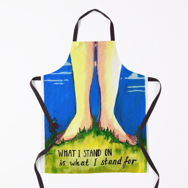 Item preview, Inspirational Quote - What I stand on is what I stand for designed and sold by KarenAllenArt.