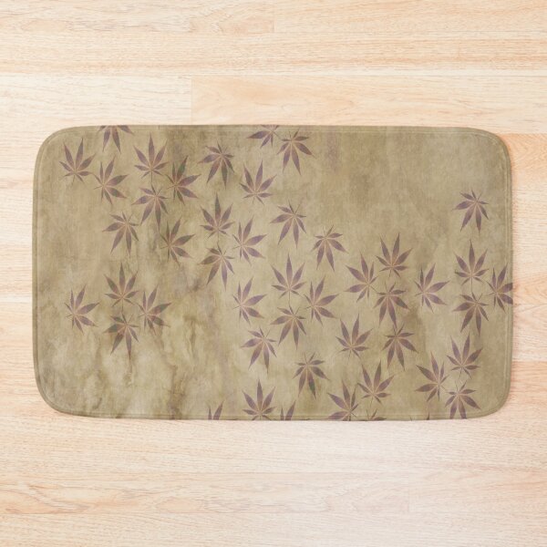 Item preview, Cannabis Leaves on Parchment designed and sold by AlteredAtelier.