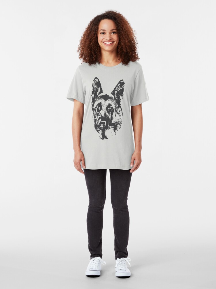 Alternate view of German Shepherd Slim Fit T-Shirt