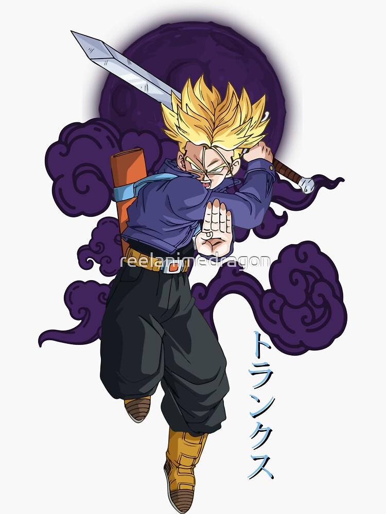 Train Insaiyan Super Saiyan Future Trunks Bojack movie | Sticker