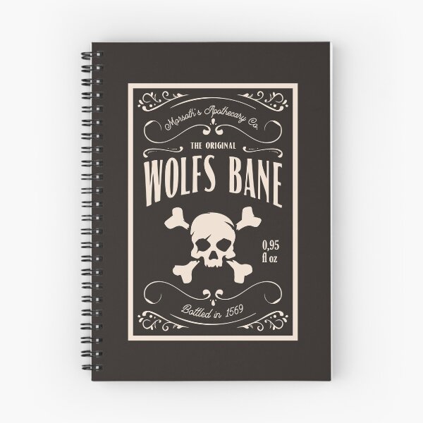 Item preview, Wolfs bane label designed and sold by legateesofmoon.