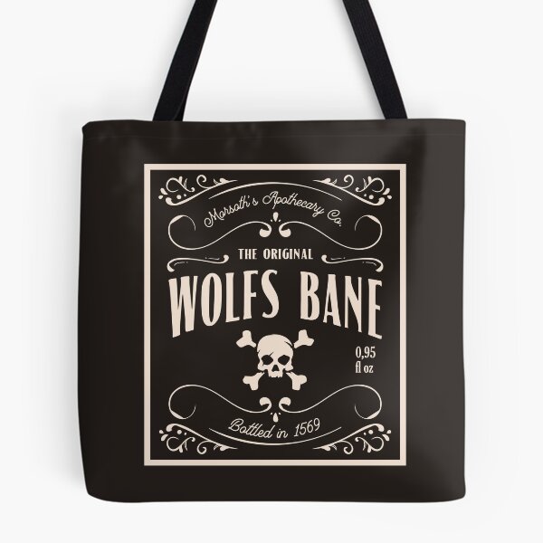 Item preview, Wolfs bane label designed and sold by legateesofmoon.