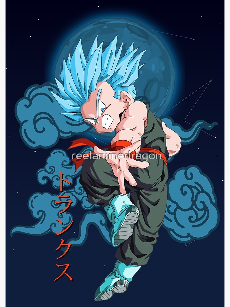 Future Trunks Super Saiyan Poster for Sale by bielmegamiart