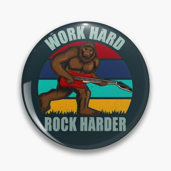Item preview, Work hard rock harder - funny guitar  designed and sold by SidTastic .