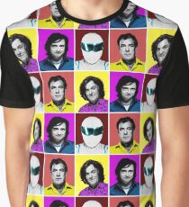 Top Gear Inspired Pop Art, All Personalities in One Graphic T-Shirt