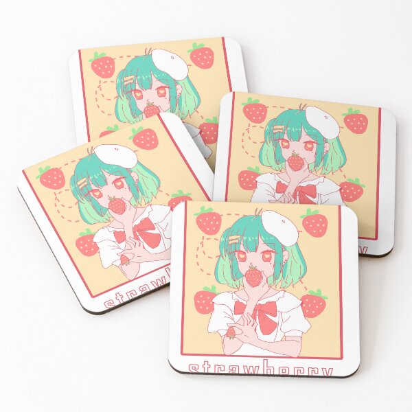 Item preview, strawberry girl designed and sold by Minimelon99.