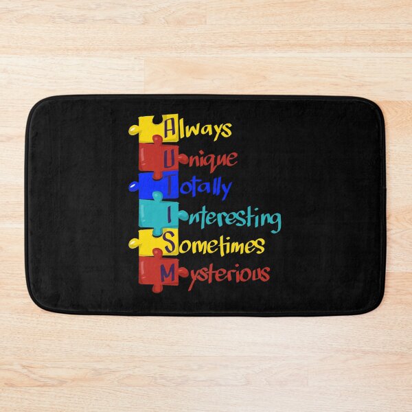Item preview, Autism Awareness AUTISM Acronym Puzzle Gift designed and sold by TTFMerch.