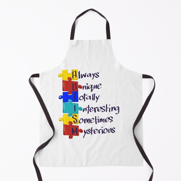 Item preview, Autism Awareness AUTISM Acronym Puzzle Gift designed and sold by TTFMerch.