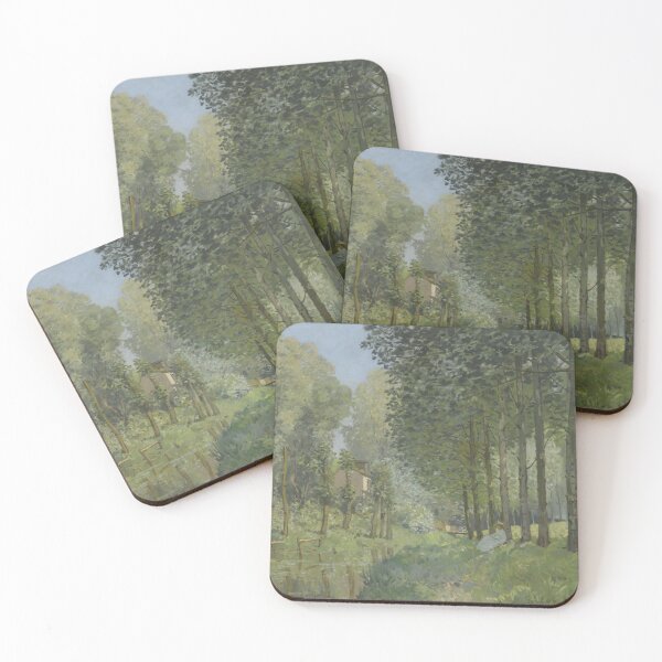 Item preview, Rest along the Stream. Edge of the Wood By Alfred Sisley designed and sold by sunny-007.