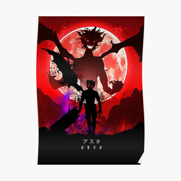 Asta Black Clover Poster