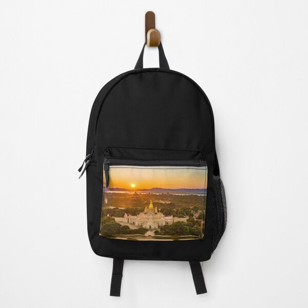 Item preview, Ancient Bagan's Ananda Temple at Dusk,  designed and sold by David ST Loh Images.