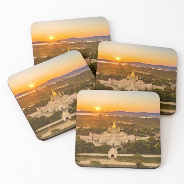 Item preview, Ancient Bagan's Ananda Temple at Dusk,  designed and sold by David ST Loh Images.