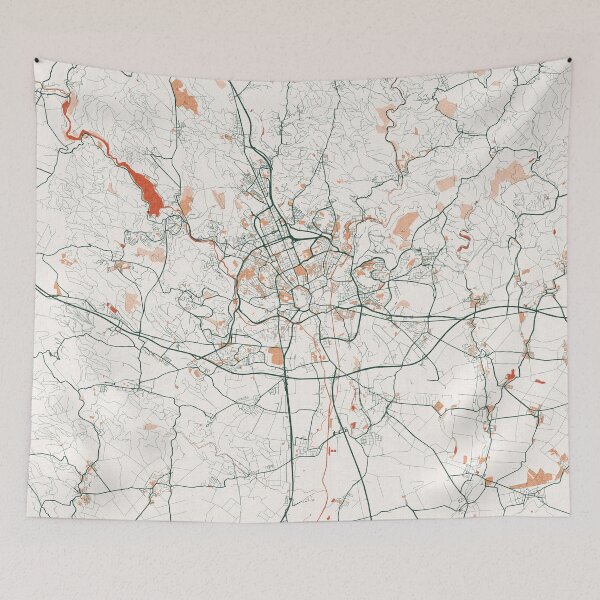 Item preview, Brno City Map of Czech Republic - Bohemian designed and sold by deMAP.