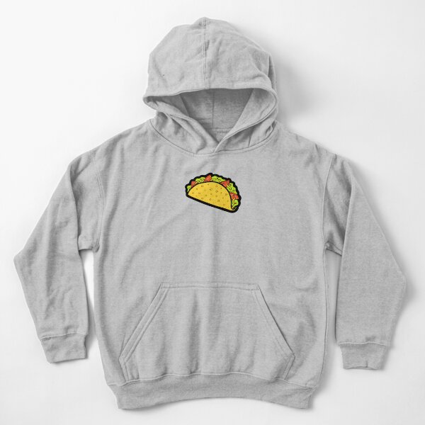 It's Taco Time! Kids Pullover Hoodie