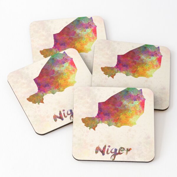 Item preview, Niger in watercolor designed and sold by paulrommer.