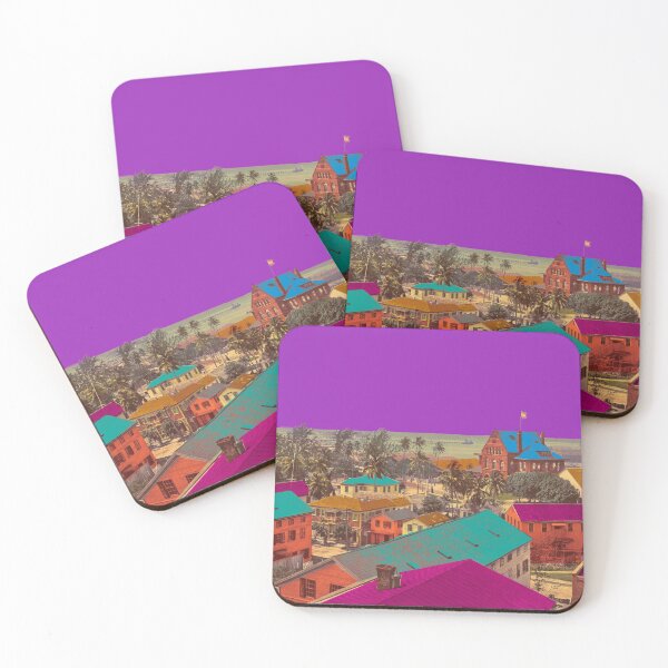 Item preview, vintage Key West Florida skyline designed and sold by Mauswohn.