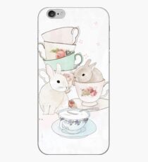 Bunnies and Tea iPhone Case
