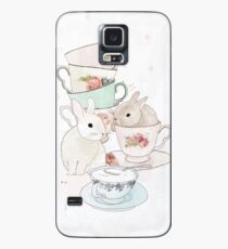Bunnies and Tea Case/Skin for Samsung Galaxy