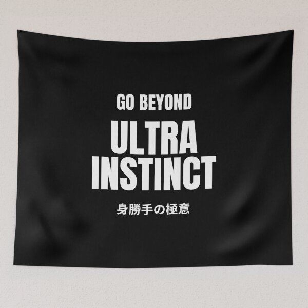 Item preview, GO Beyond ULTRA INSTINCT Anime Fitness Motivation designed and sold by Massaie55.