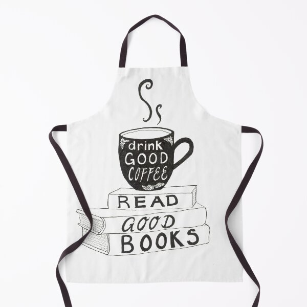 Item preview, Inspirational Quotes - Drink good coffee, read good books designed and sold by KarenAllenArt.