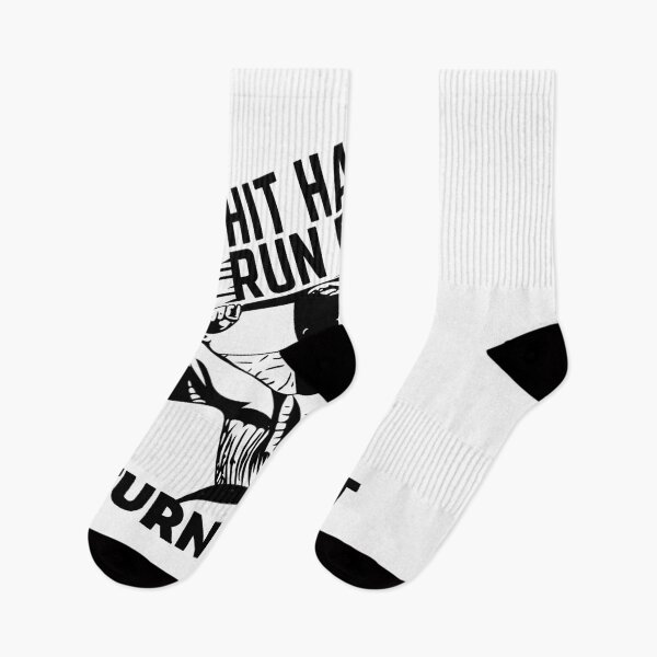 Item preview, Hit Hard Run Fast Turn Left Baseball Gift  designed and sold by RanirO.