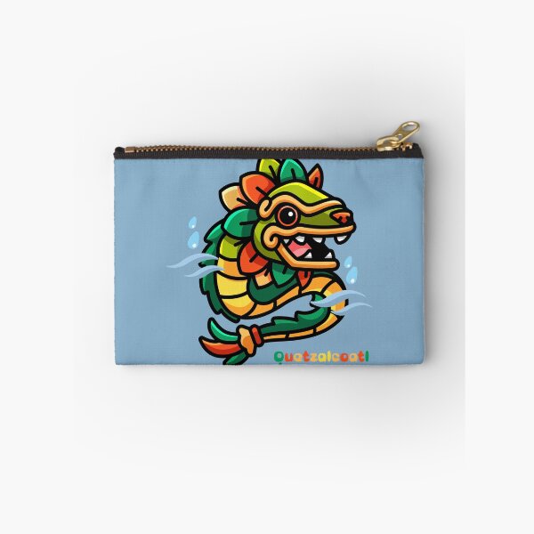 Item preview, Quetzalcoatl Labeled (Light Blue) designed and sold by bornancient.