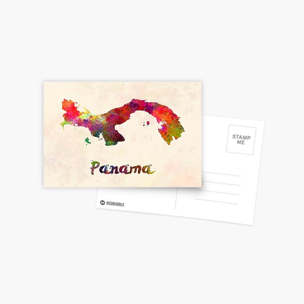Item preview, Panama in watercolor designed and sold by paulrommer.