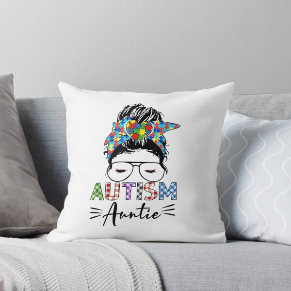 Item preview, Autism Auntie Shirt Autistic Autism Auntie designed and sold by markknotts.