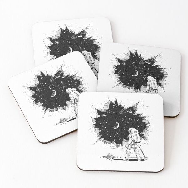 Item preview, Astronaut Escape Into Space designed and sold by Gamma-Ray.