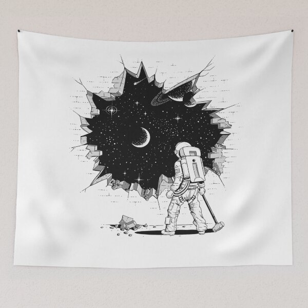 Item preview, Astronaut Escape Into Space designed and sold by Gamma-Ray.
