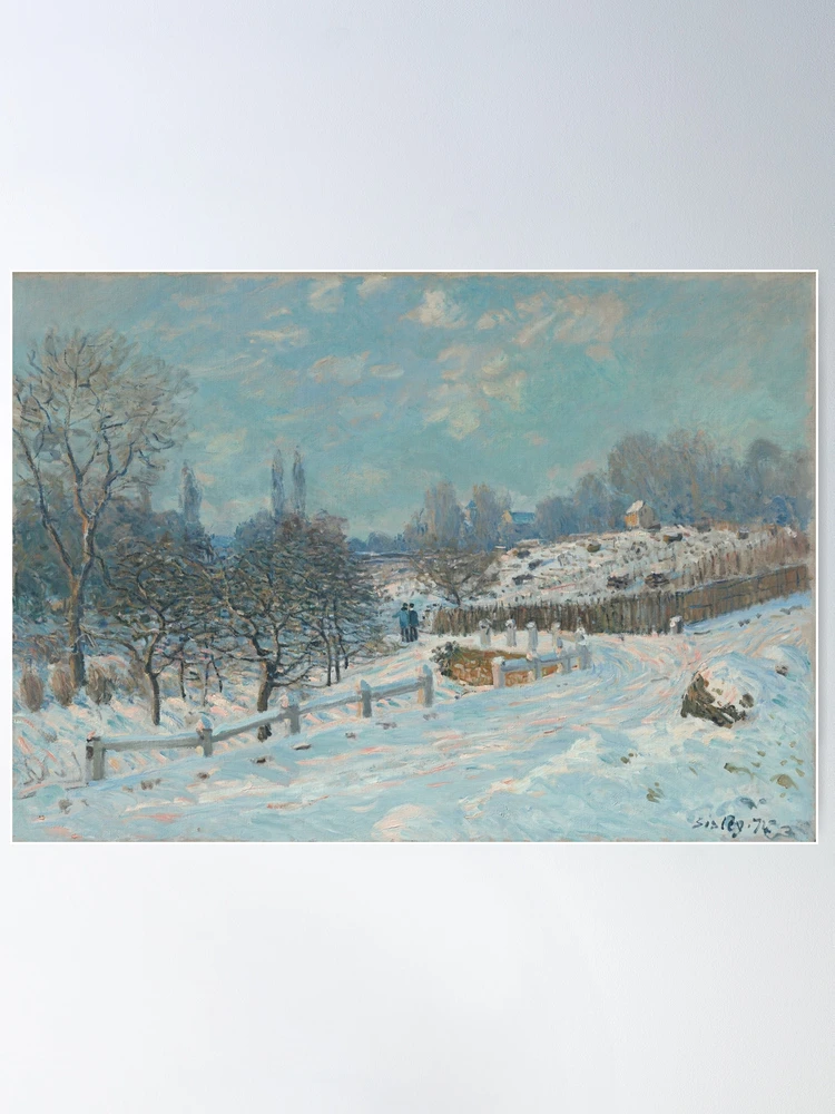 Alfred Sisley Art poster シスレー アートポスター Alfred Sisley アルフレッド・シスレー Village