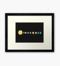 A Big Crazy Family Framed Print