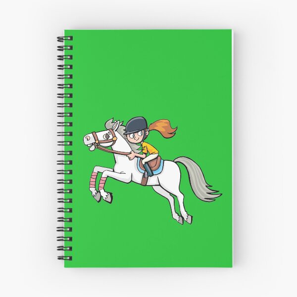 Item preview, girl jockey on a horse designed and sold by duxpavlic.