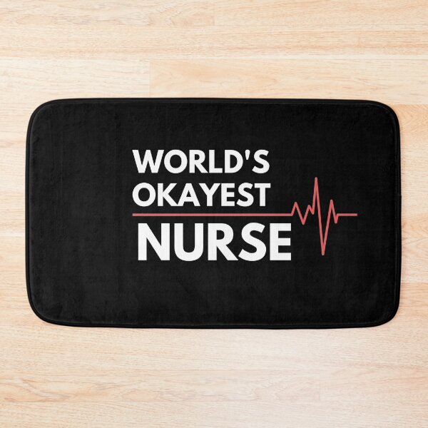 Item preview, World's okayest nurse - cool designed and sold by youngdstag.