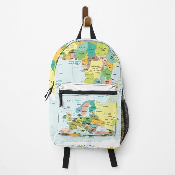 Item preview, World map tshirt mens, world map tshirt womens designed and sold by NikitaAg.
