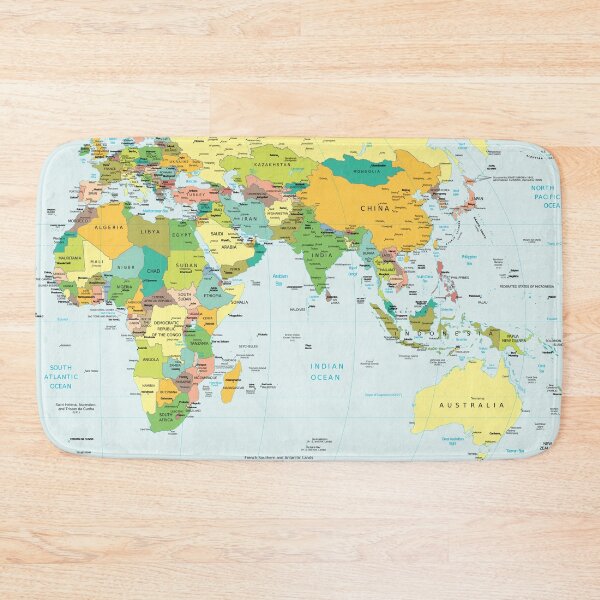 Item preview, World map tshirt mens, world map tshirt womens designed and sold by NikitaAg.