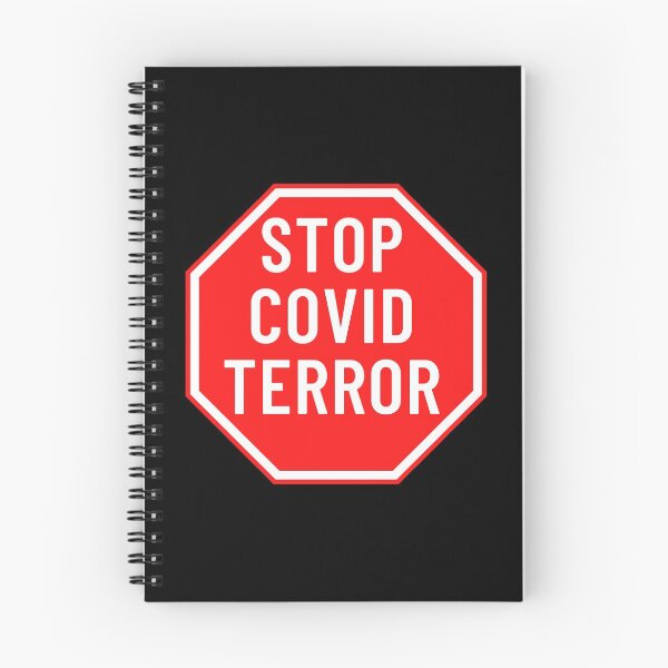 Item preview, Stop Covid Terror designed and sold by mrFlibble123.