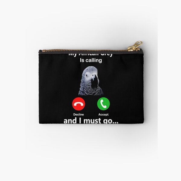Item preview, My Afican Grey Is Calling And I Must Go, Cute Screaming Parrot, Birb Memes, Funny T-Rex African Grey designed and sold by davidcgonzale.